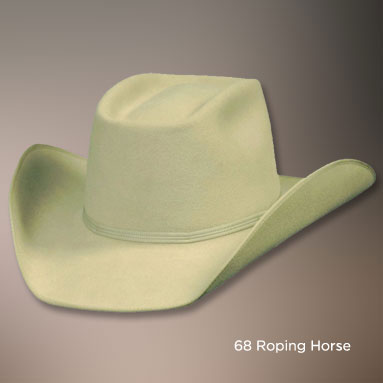 68 Roping Horse style hat