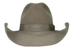 205 DIAMOND JIM Natural color hat with GG 12 ligne hatband