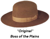 Original Boss of the Plains hat