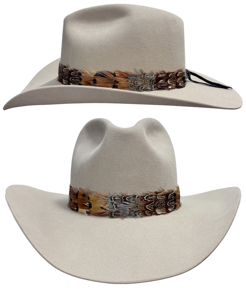 128 Back Country sahara color hat with FHB-PH-1 hatband