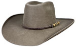 295 Cool Hand Luke Pecan color hat with Vince Donnolly hatband