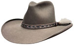 88 Rocking bar pecan color hat with AAHH05TT-05 hatband